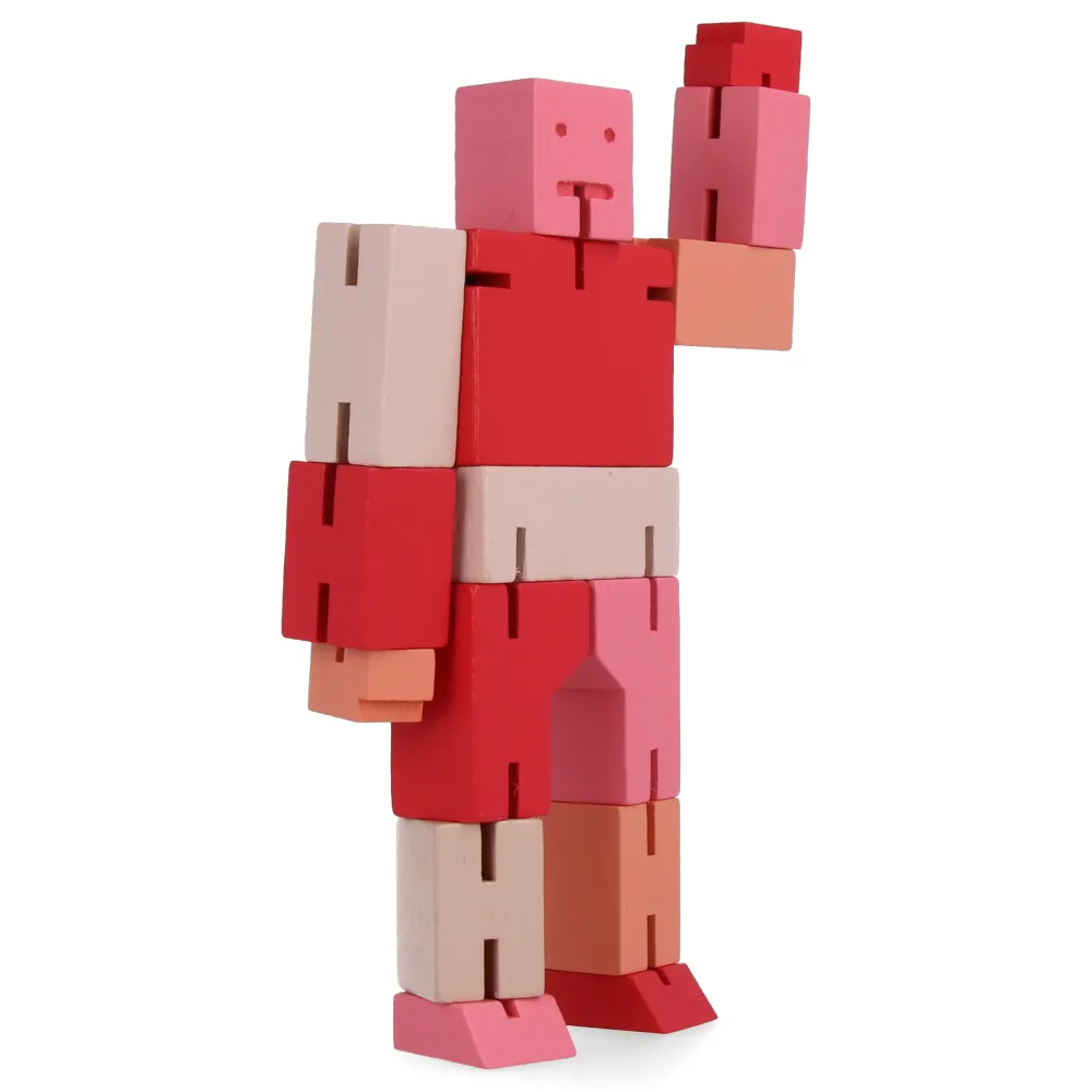 Cubebot - Small - Red Multi