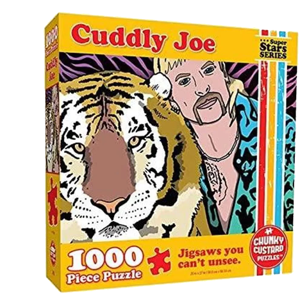 Cuddly Joe Tiger King Jigsaw Puzzle 1000 Pieces Pop Culture Premium Quality