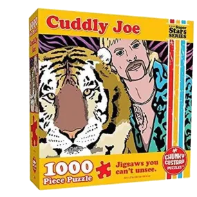 Cuddly Joe Tiger King Jigsaw Puzzle 1000 Pieces Pop Culture Premium Quality