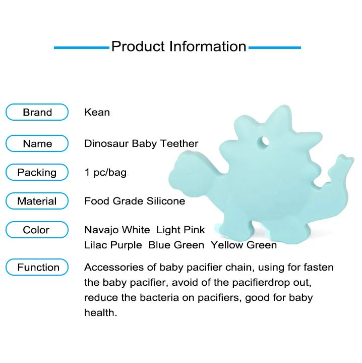 Dinosaur Silicone Teether Wholesaler