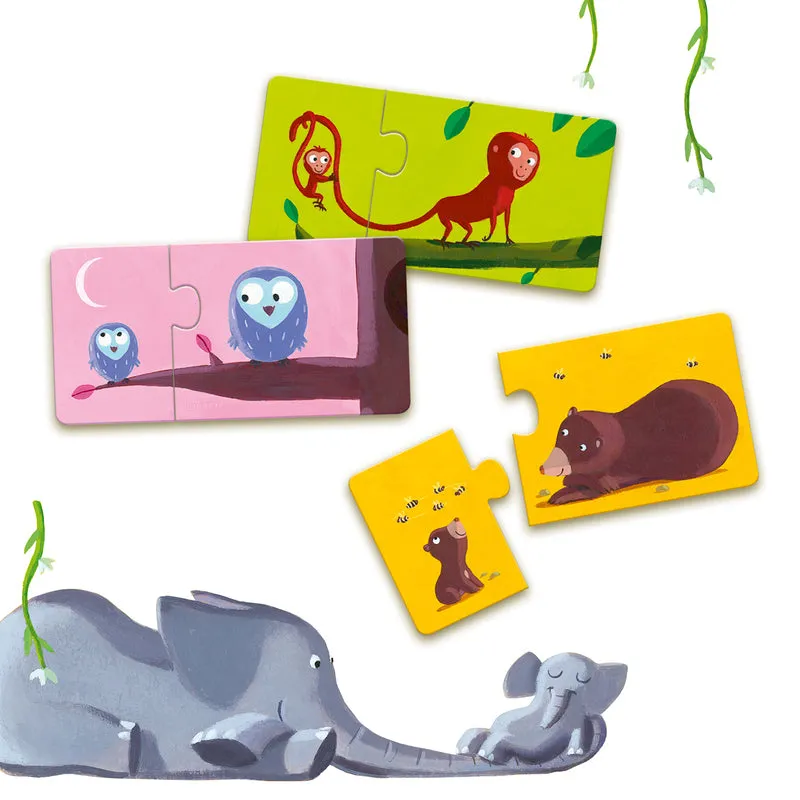 Duo Mum and Baby 24pc Toddler Puzzle - Djeco