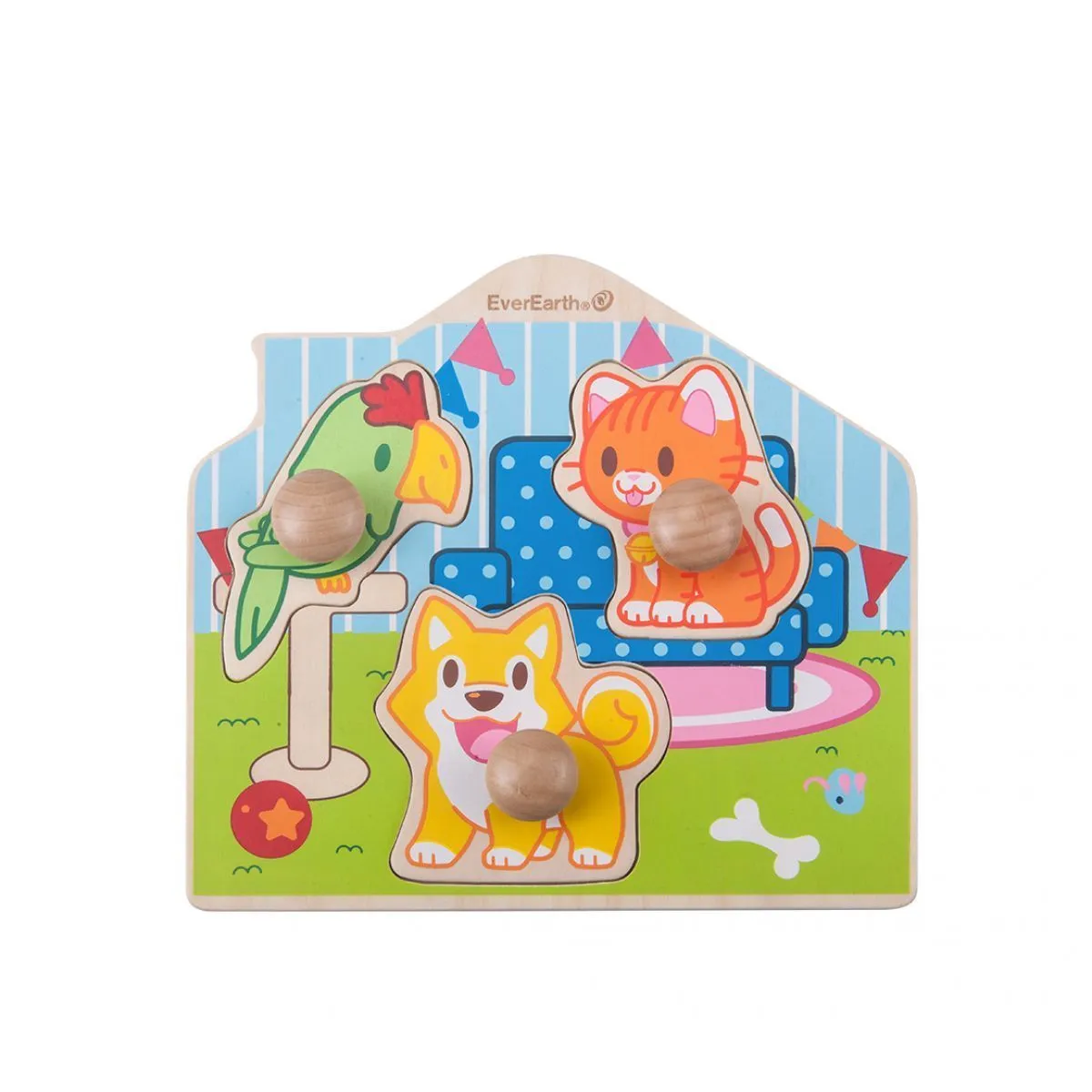 Everearth Pet Peg Puzzle