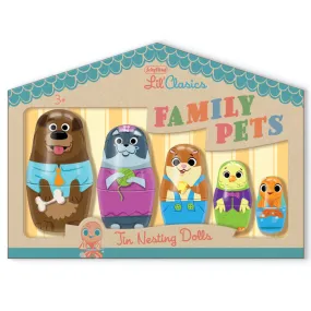 Family Pets Tin Nesting Dolls
