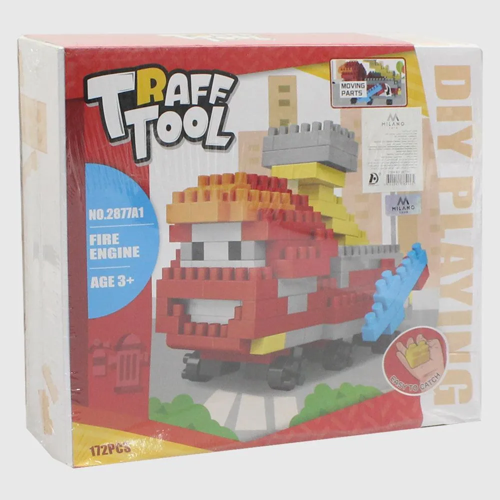 Fire Truck Building Blocks 172 Pcs