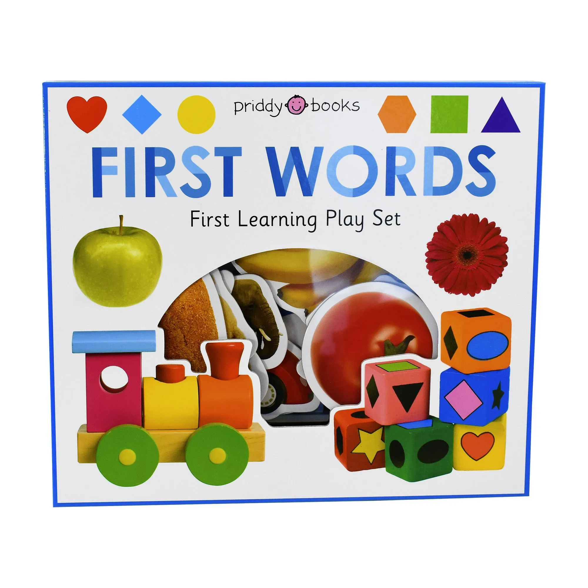 First Learning Play Set: First Words by Priddy Books - Ages 0-5 - Board Book