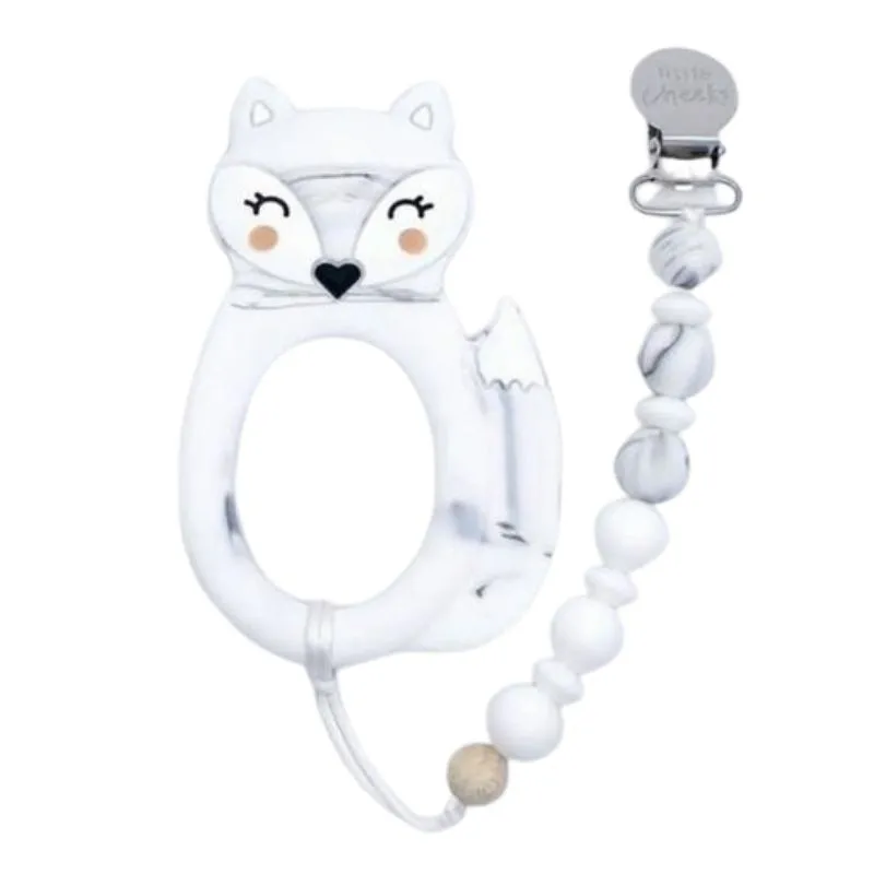 Fox Teether and Clip