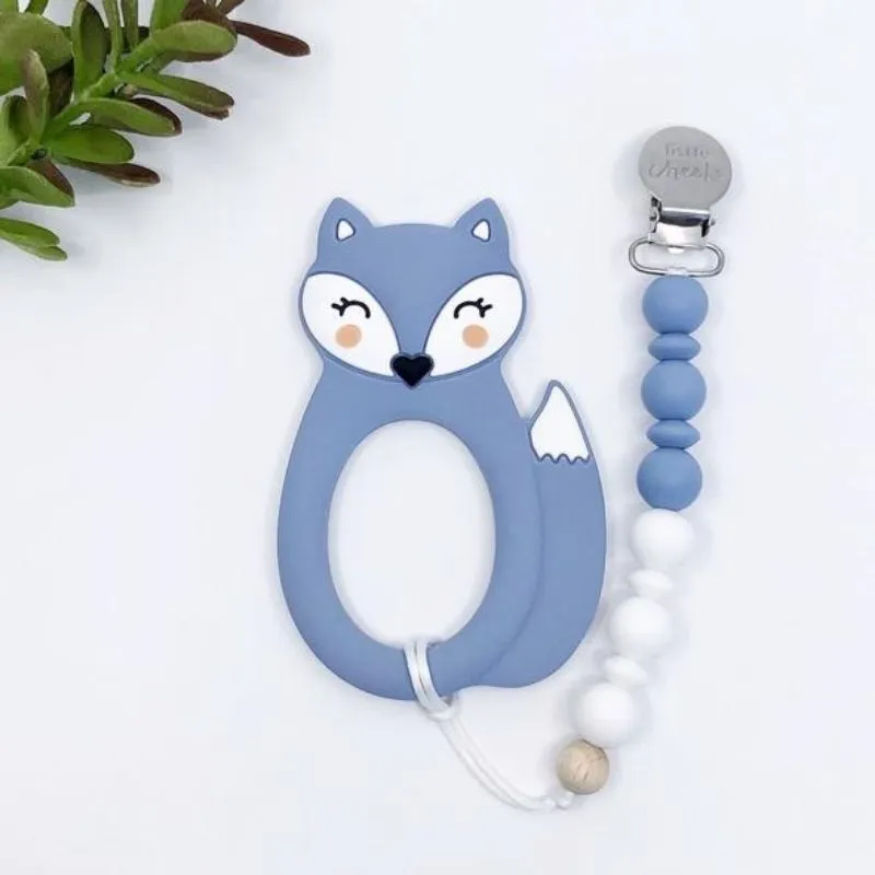 Fox Teether and Clip