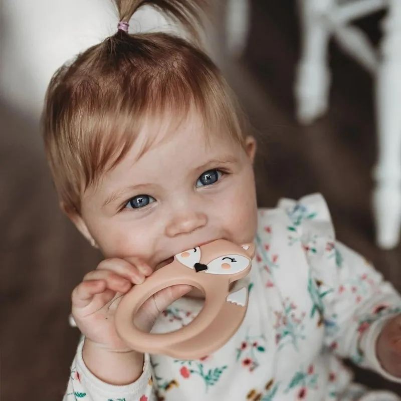 Fox Teether and Clip
