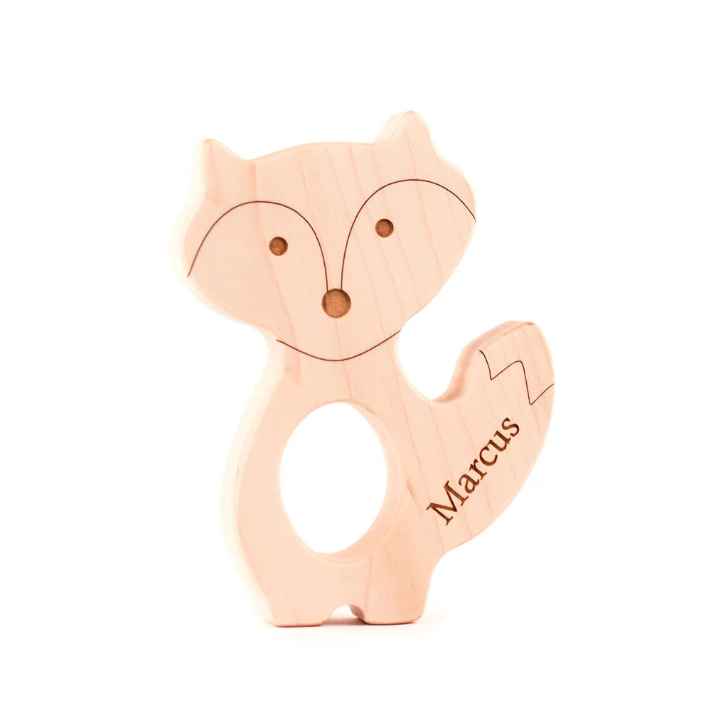 Fox Wood Teether
