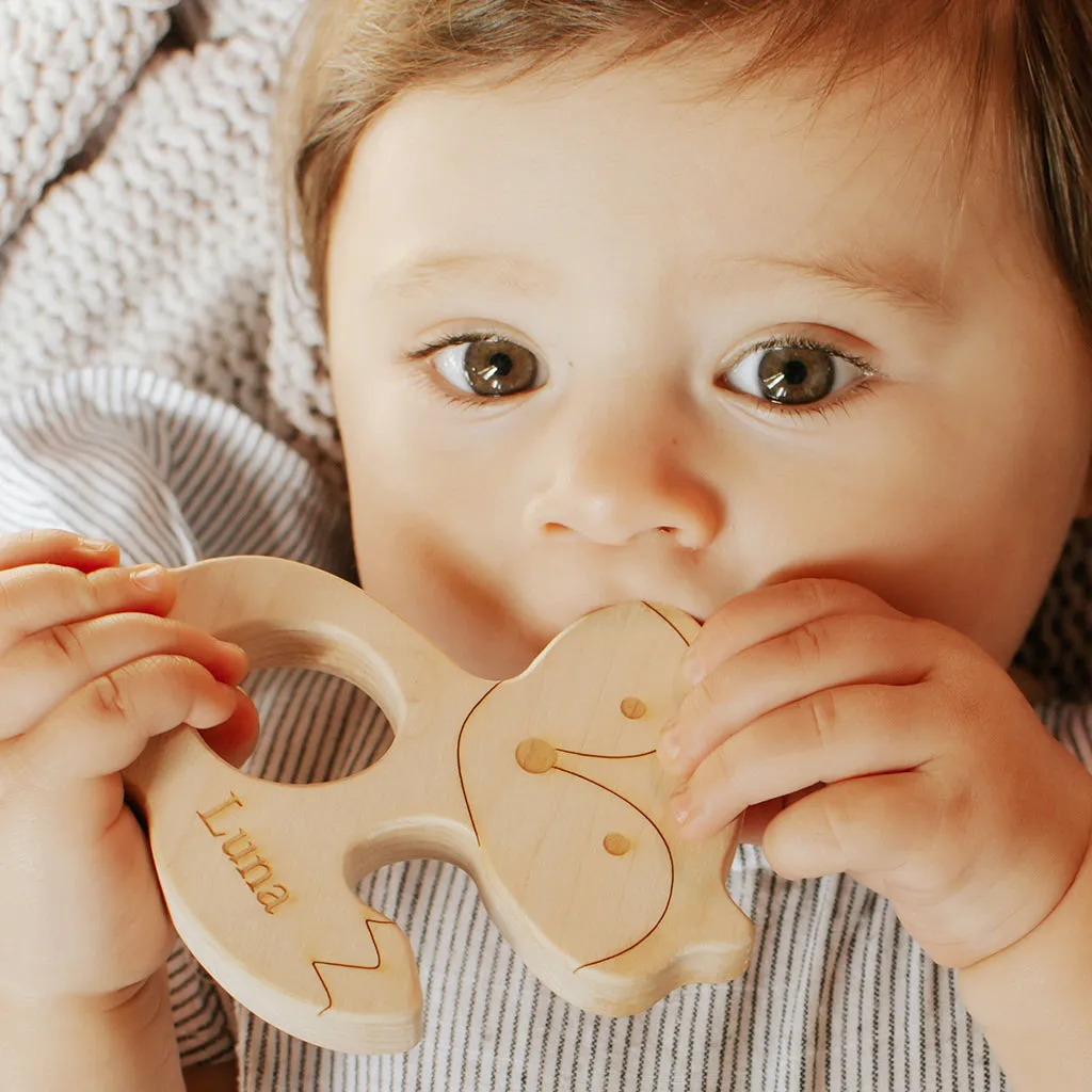 Fox Wood Teether