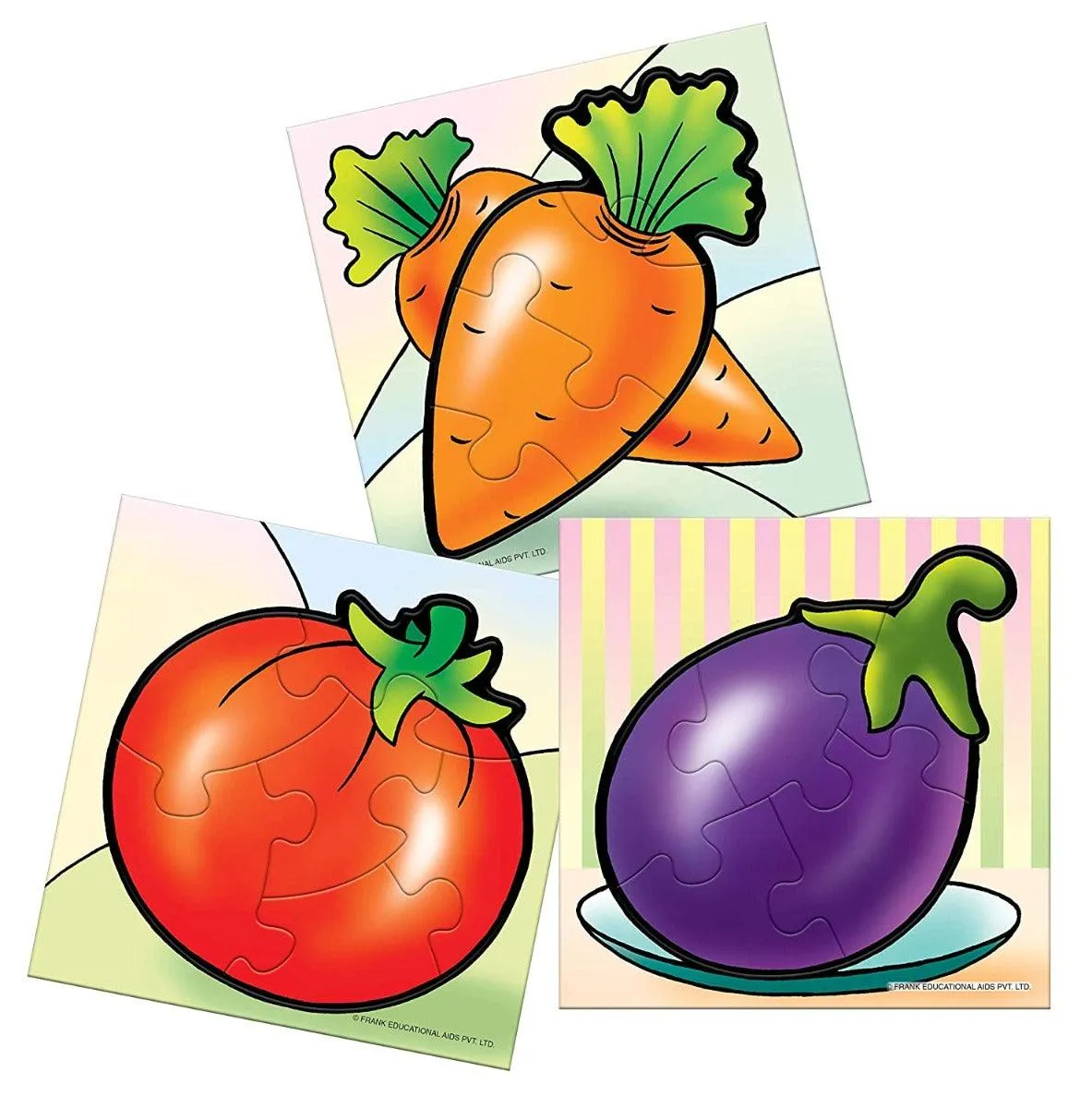 Frank My First Vegetables Puzzle For 3 Year Old Kids And Above