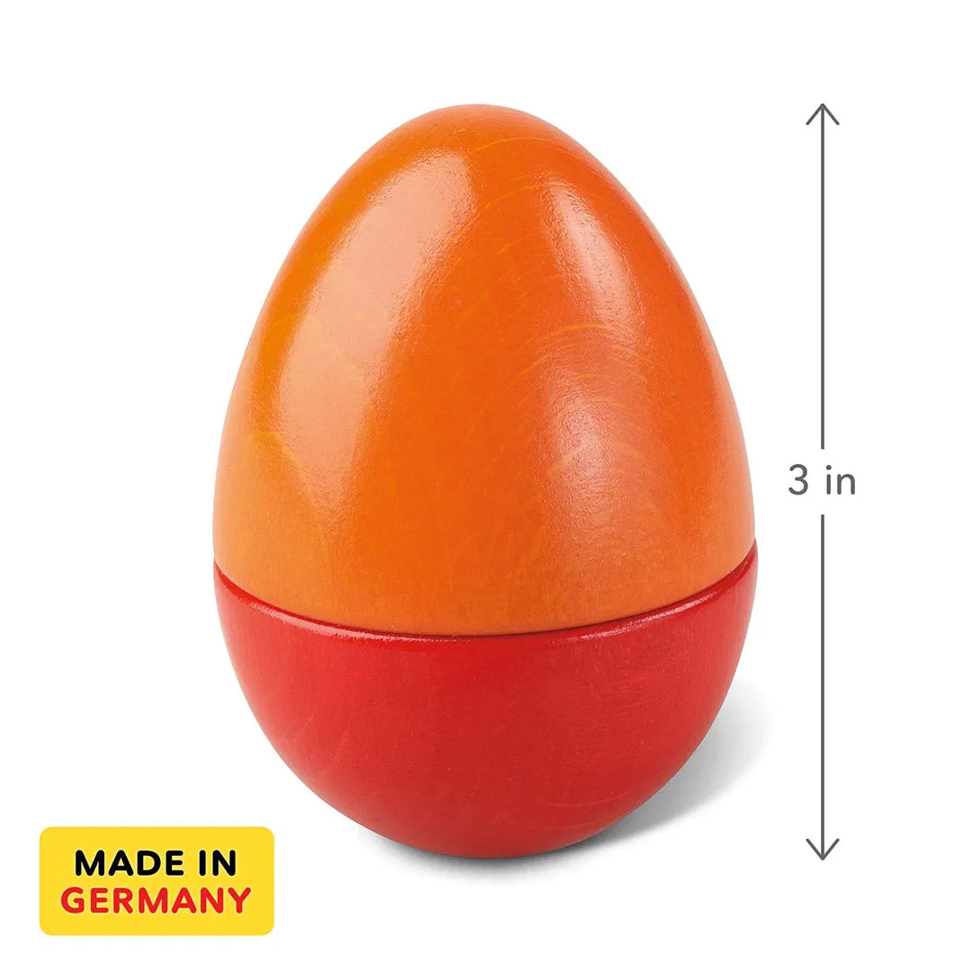 Fun with Sounds Wooden Eggs - Wooden Rattles