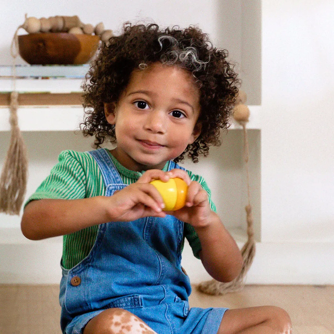 Fun with Sounds Wooden Eggs - Wooden Rattles