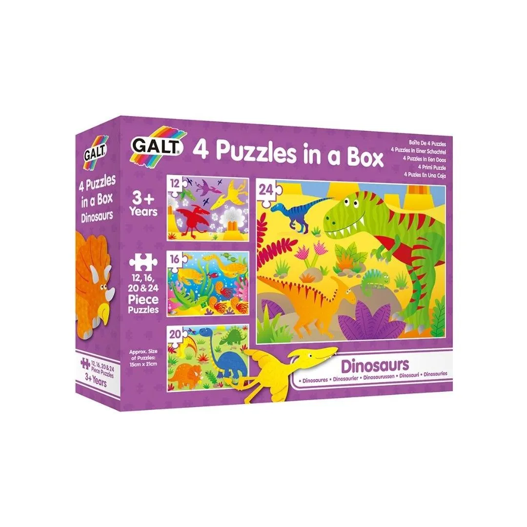 Galt 4 Puzzles In A Box