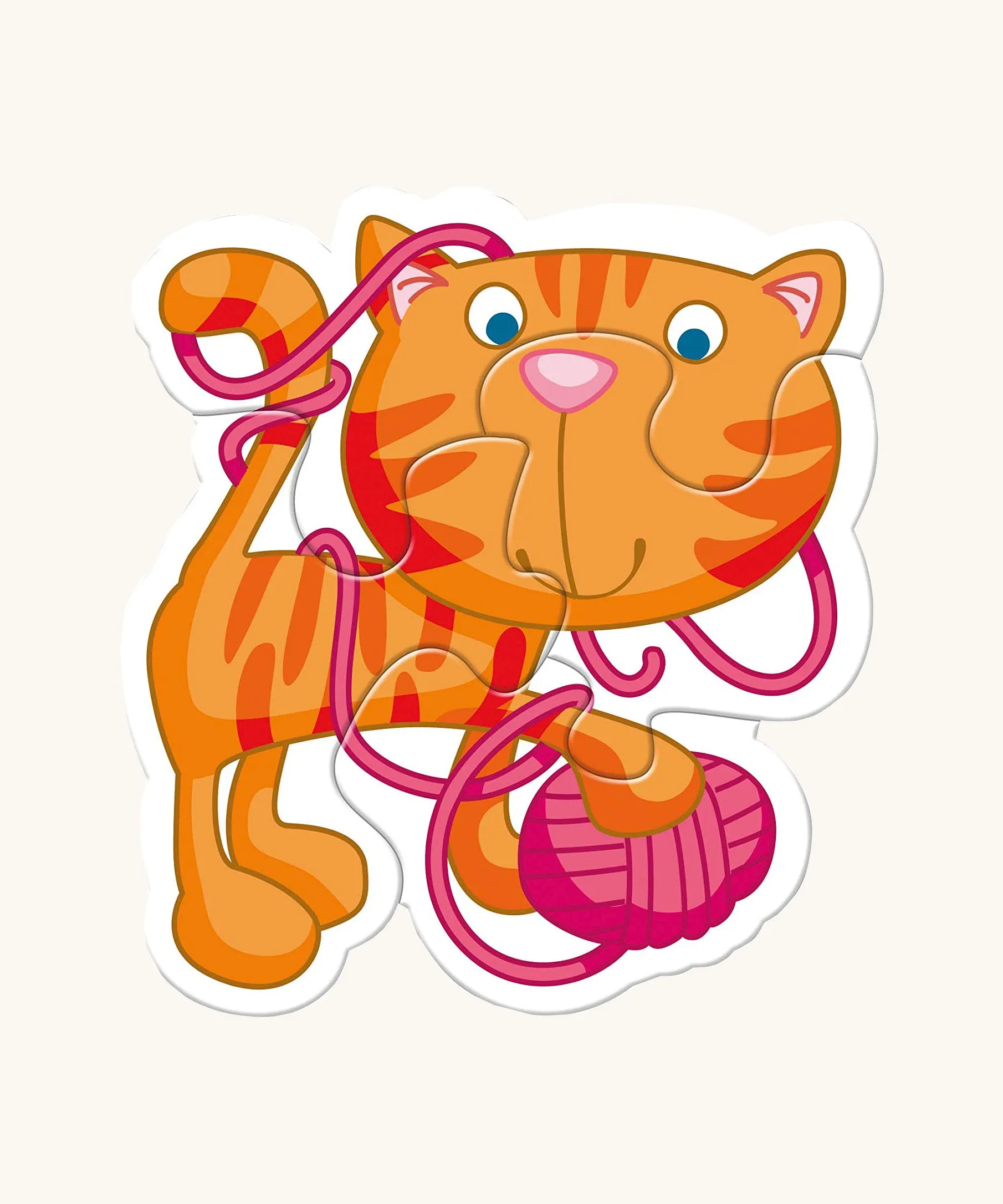 Haba 6 Little Hand Puzzles - Animals