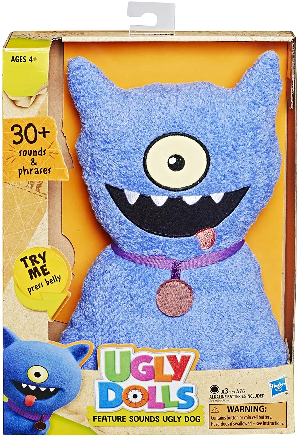 Hasbro BLUE UGLY DOLL 33157