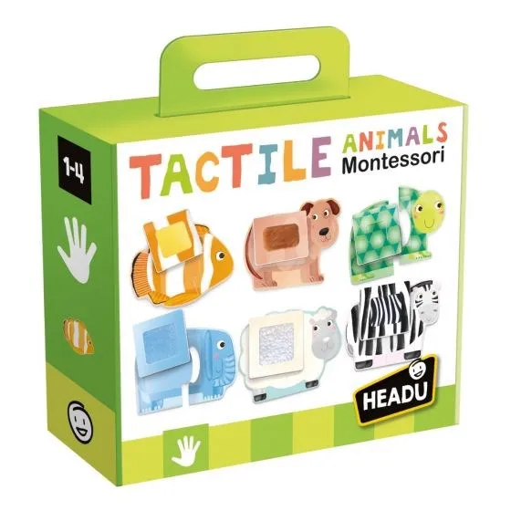 Headu Tactile Animals Montessori