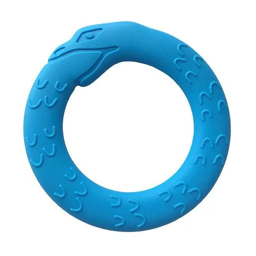 Helles Teeth Serpent Teether (Fjord Blue)