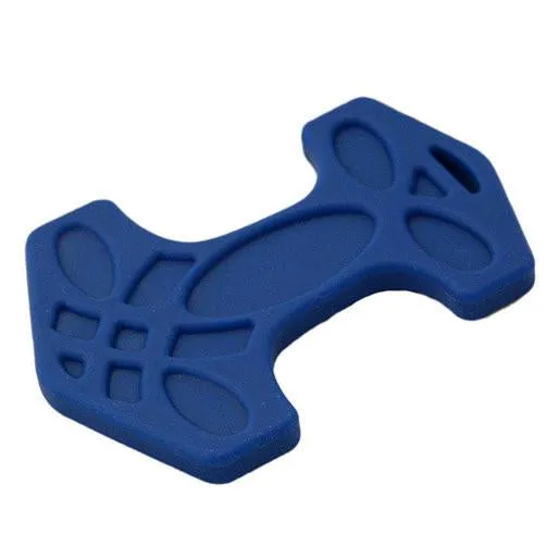 Helles Teeth Thor's Hammer Teether (Steel Blue)