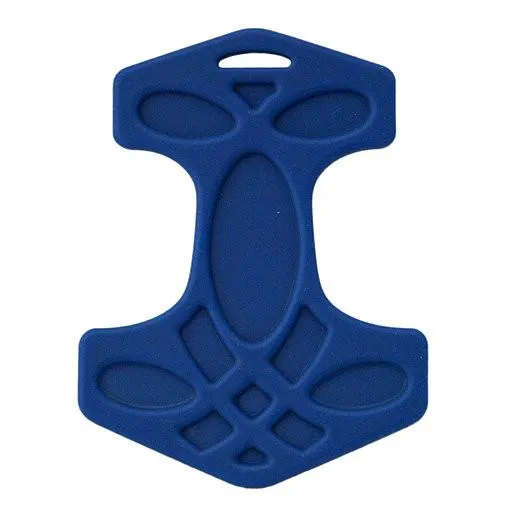 Helles Teeth Thor's Hammer Teether (Steel Blue)