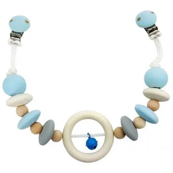 Hess Spielzeug - Pram Chain - Natural Blue