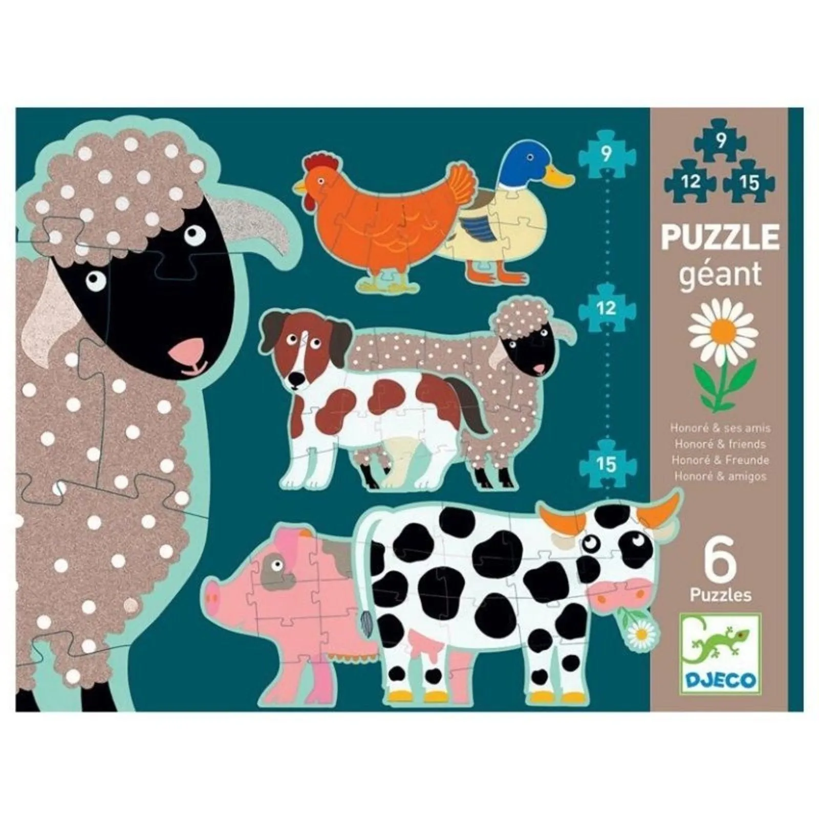 Honore & Friends Progressive Puzzle