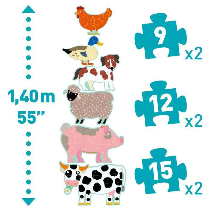 Honore & Friends Progressive Puzzle