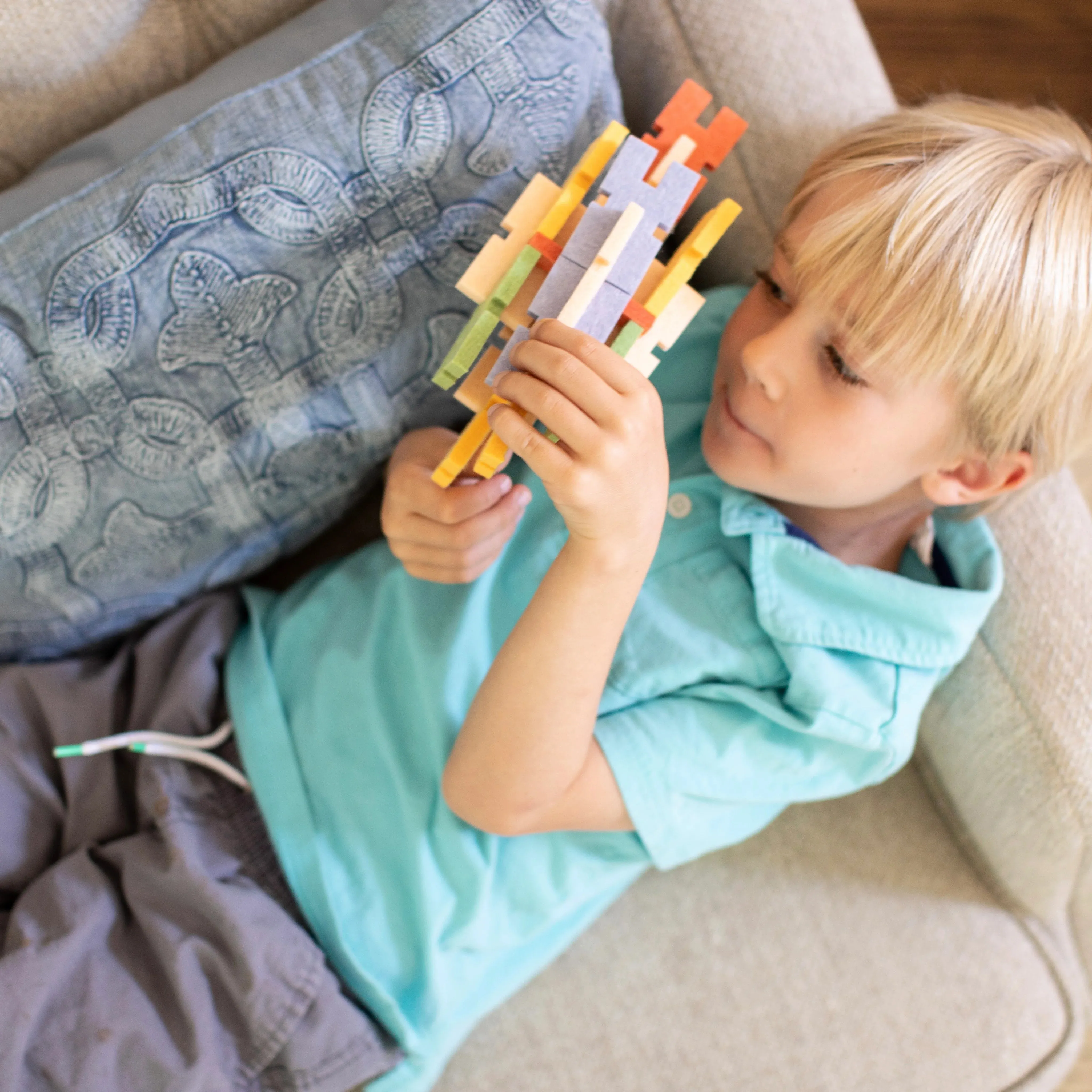 Interlocking Blocks- Pocket Set