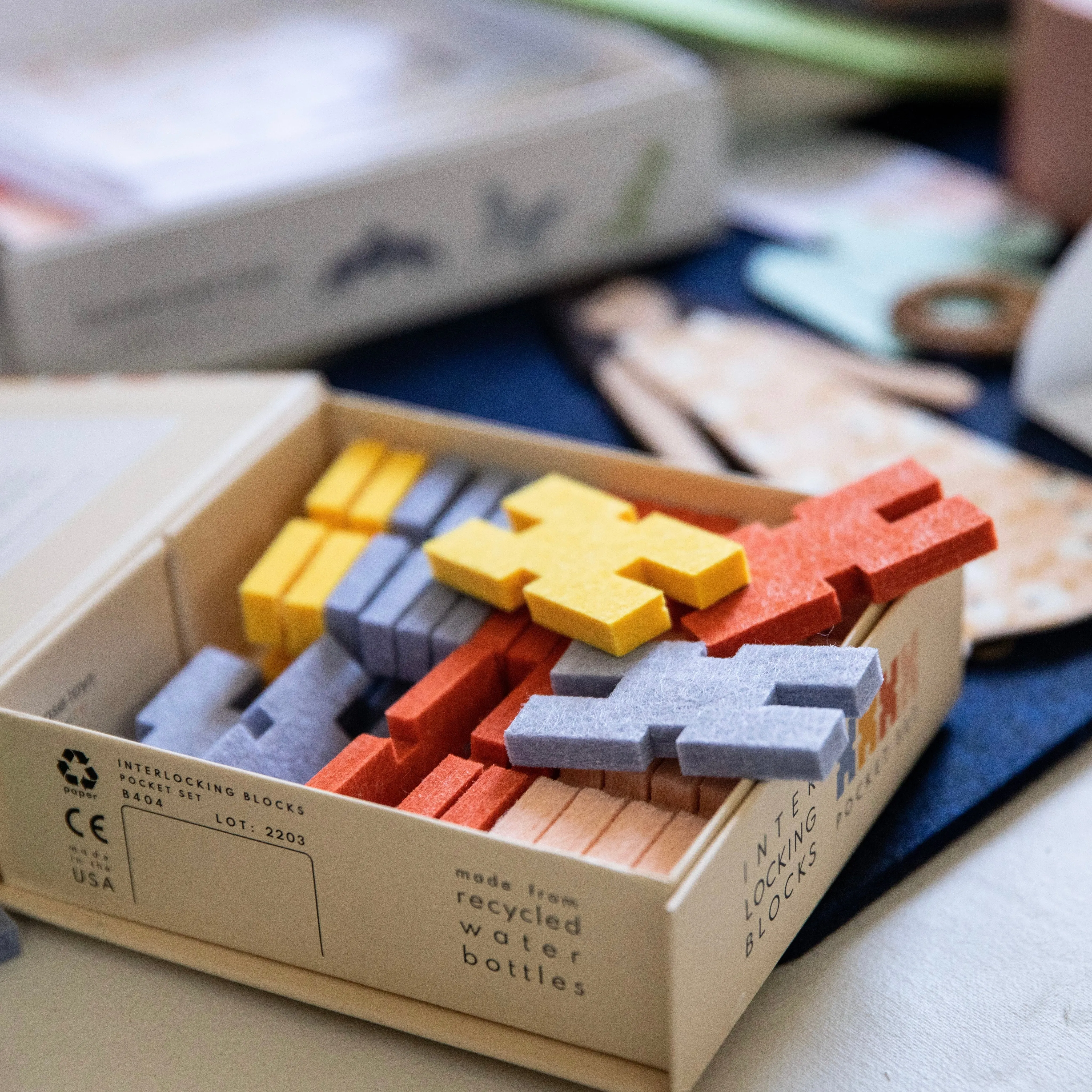 Interlocking Blocks- Pocket Set