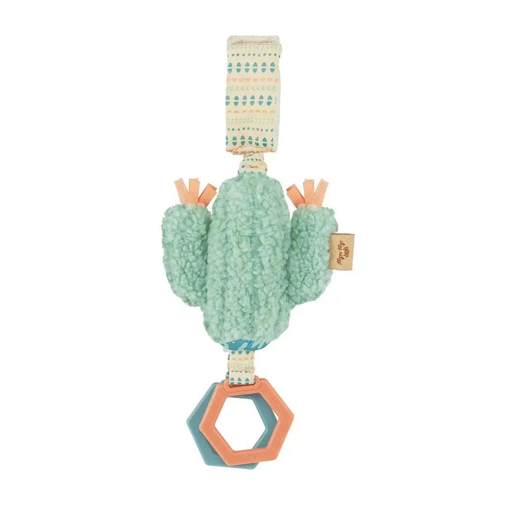 Itzy Friends Ritzy Jingle™ Attachable Travel Toy - Cactus