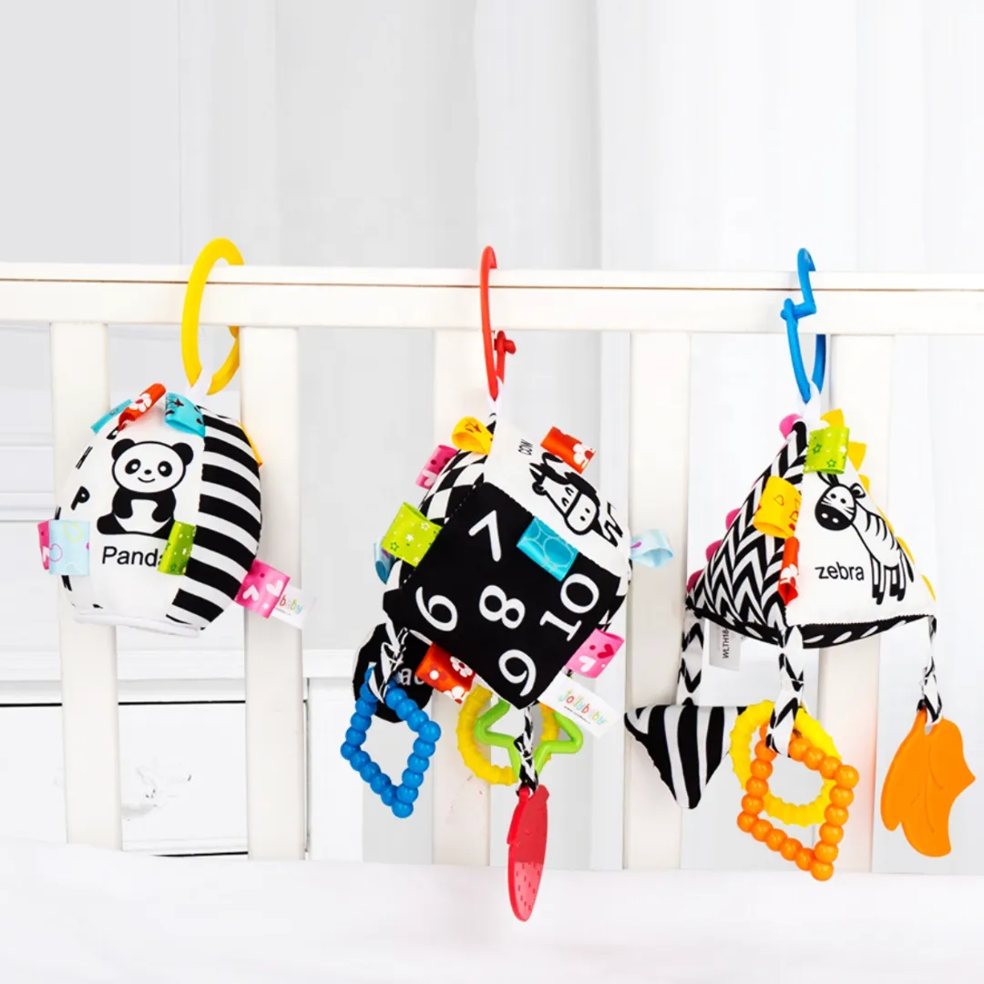 Jollybaby Soft Hanging Rattles Toys