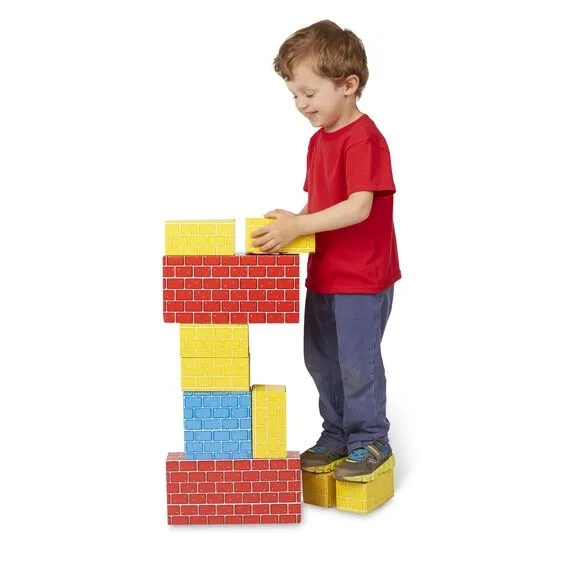 Jumbo Cardboard Blocks - 24 Pieces | 2783 | Melissa & Doug
