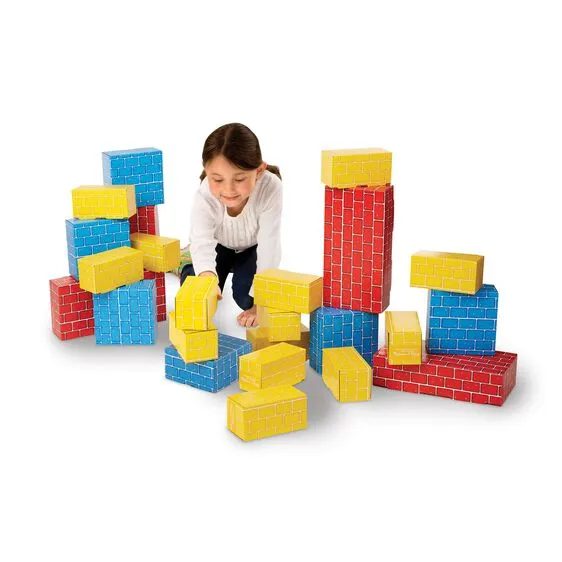 Jumbo Cardboard Blocks - 24 Pieces | 2783 | Melissa & Doug