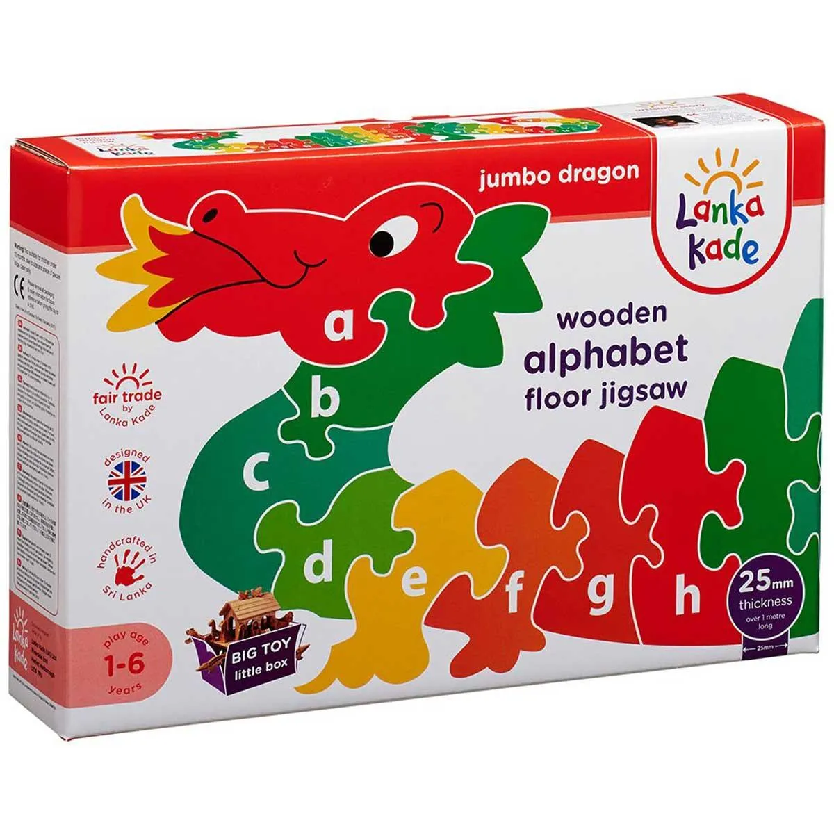 Jumbo Dragon A-Z Jigsaw