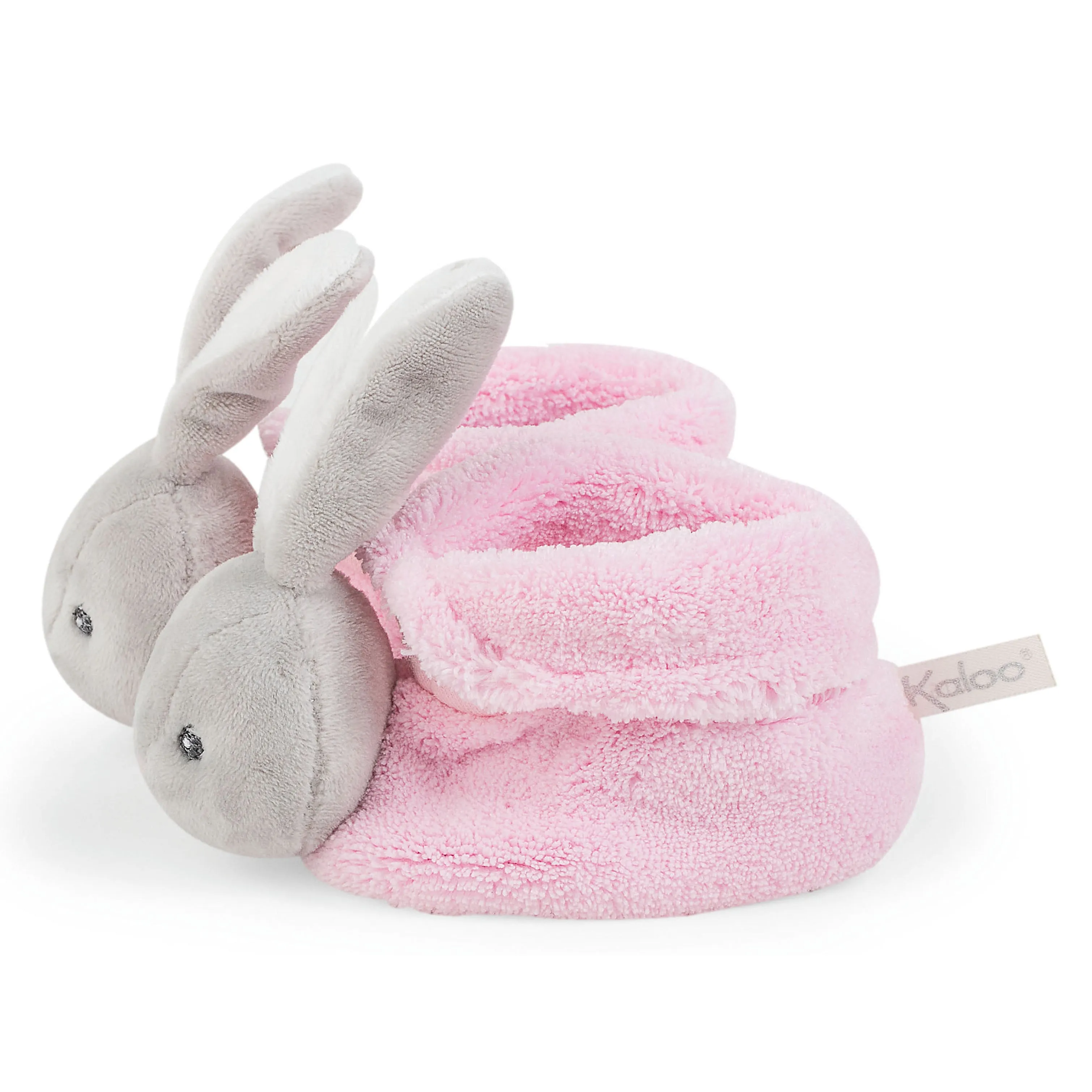 Kaloo Plume Booties Rabbit Pink