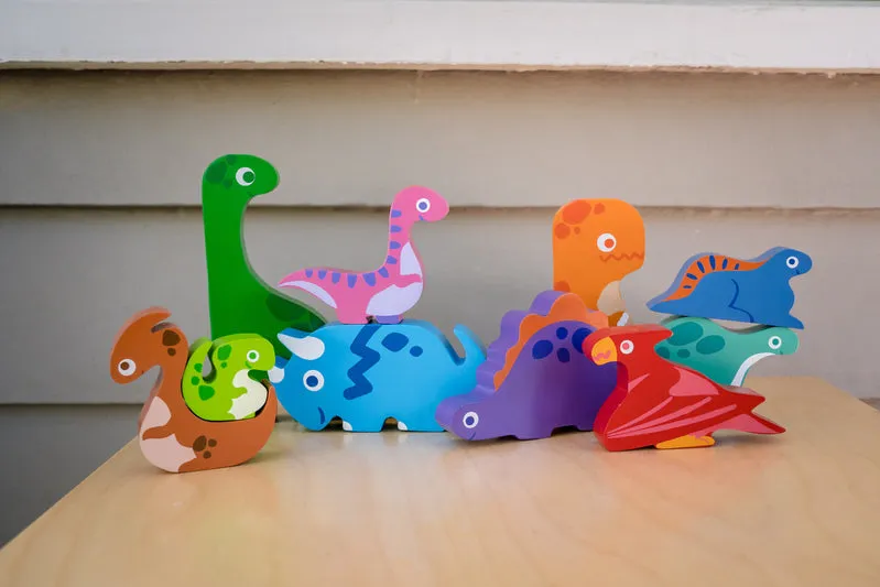 KIDDIE CONNECT Dinosaur Chunky Puzzle