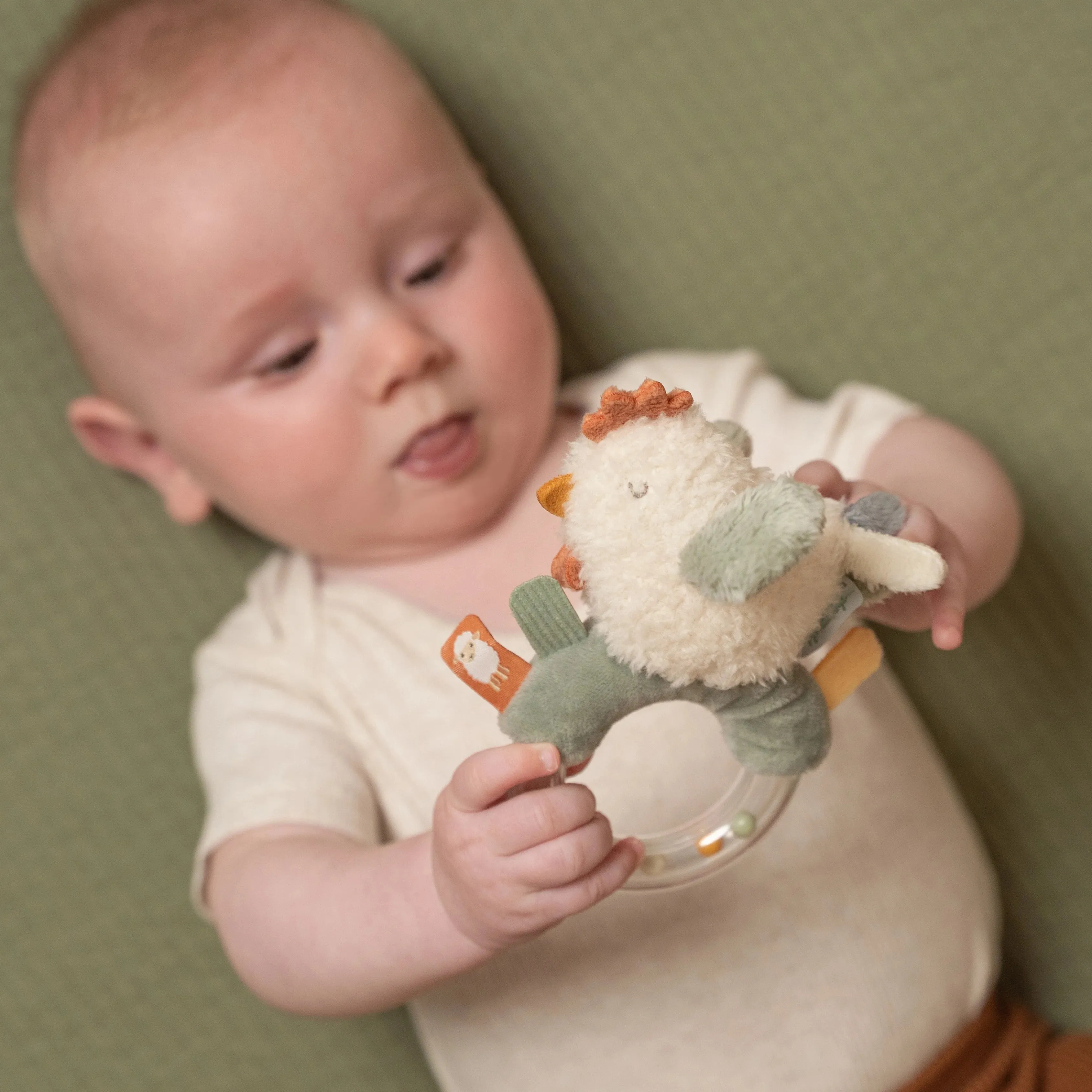 Little Dutch Little Farm Ringrattle Chicken