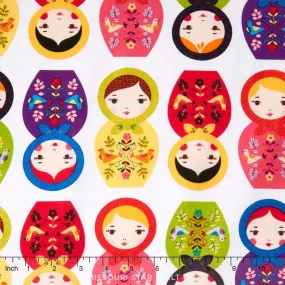 Little Kukla - Dolls Bright Yardage