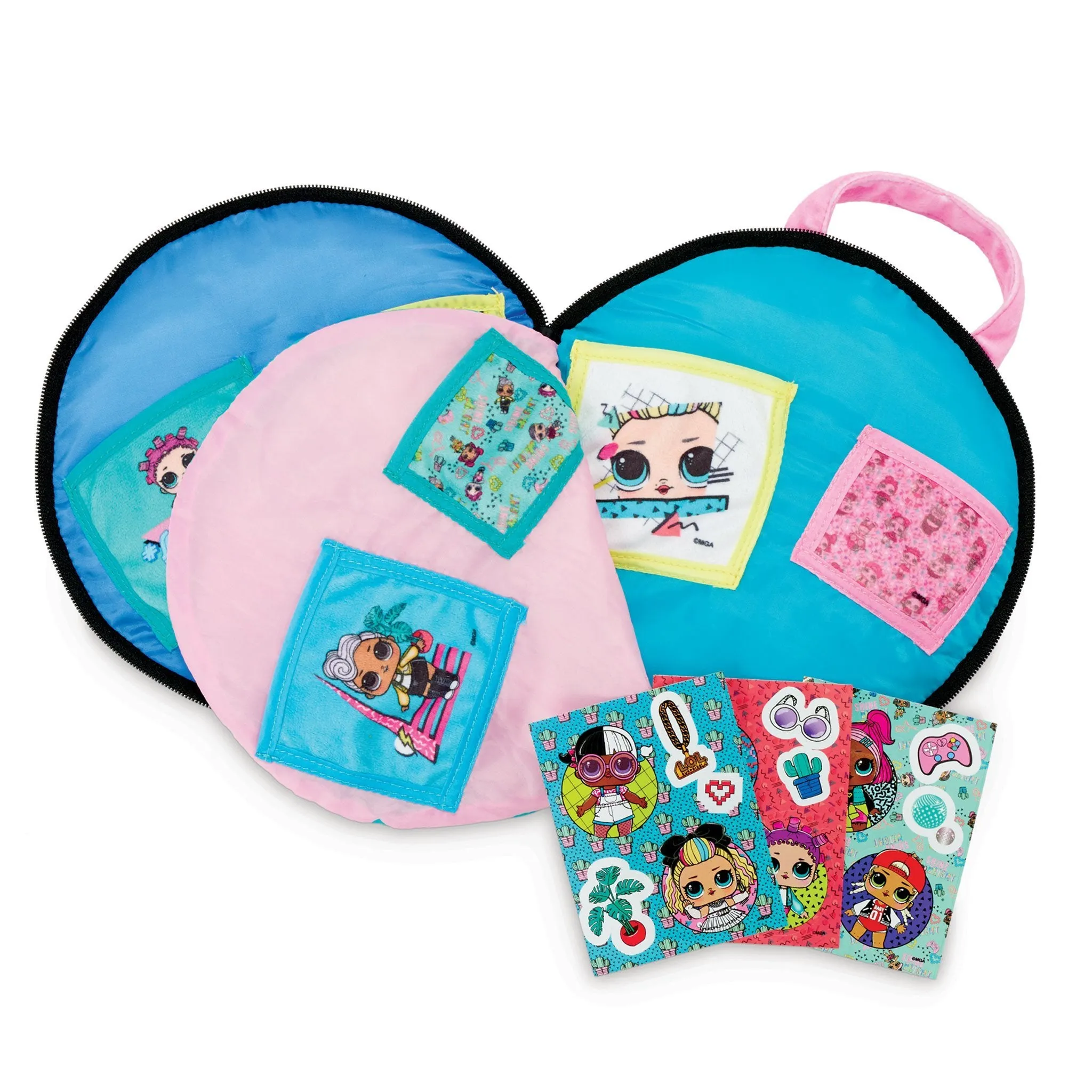 L.O.L. Surprise! 2-in-1 Round Storage Pillow