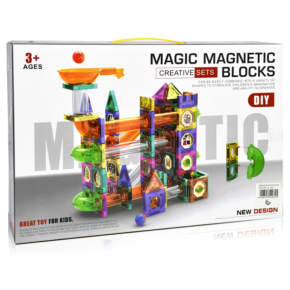 Magic Magnetic Blocks Creative Sets 126pcs