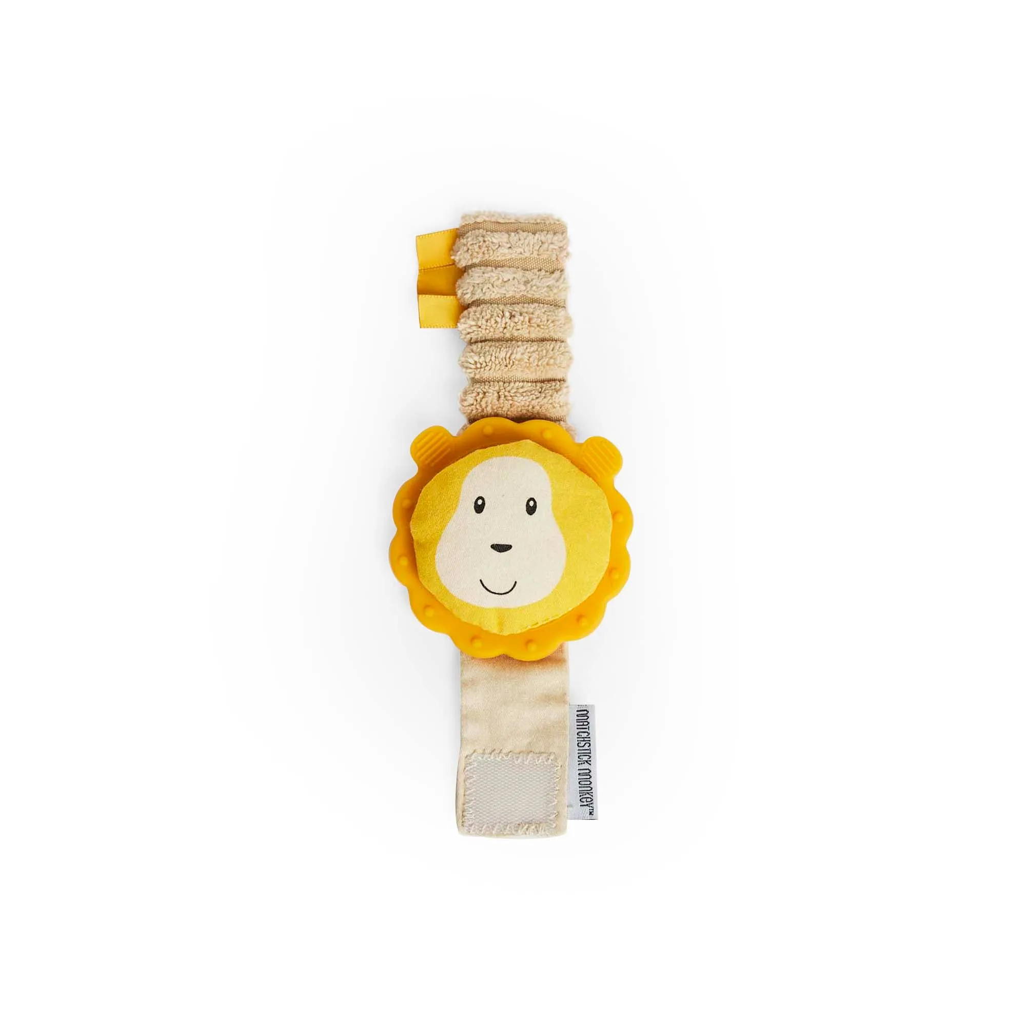 Matchstick Monkey Wrist Teether Ludo Lion