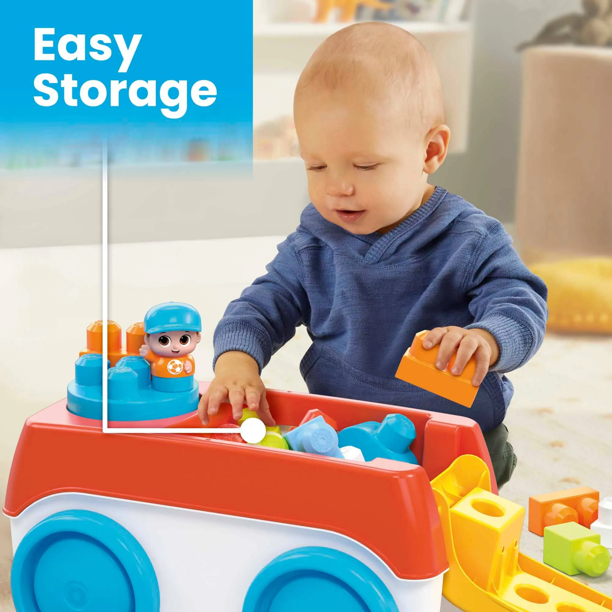 MEGA™ Bloks Block Spinning Wagon