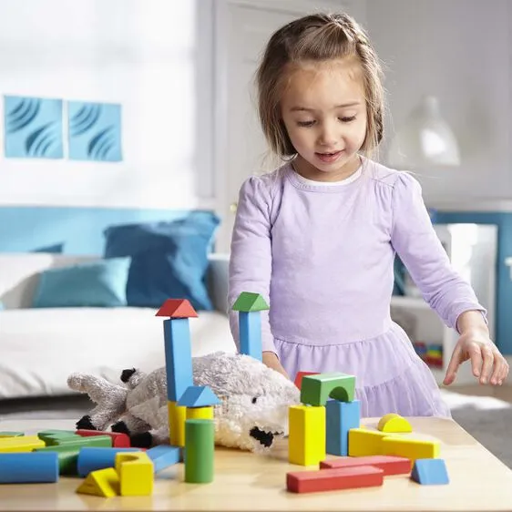 Melissa & Doug 100 Piece Wood Blocks Set