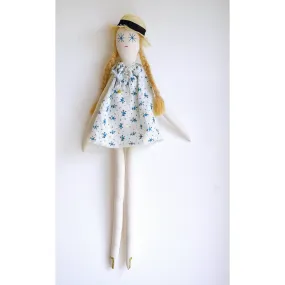 Minina Loves Minina Doll Veronica Blue Flowers