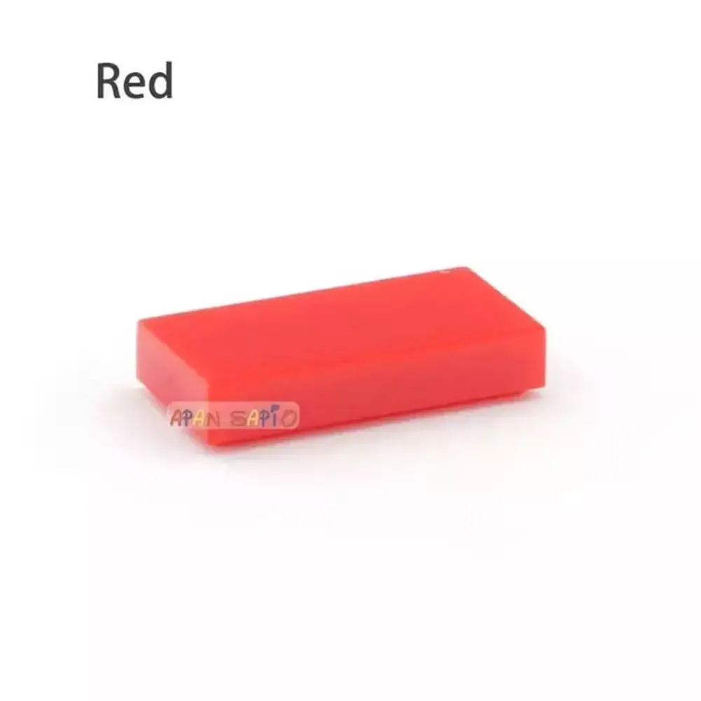 MOC NON  1000pcs DIY Building Blocks Smooth 1x2 Thin Figure Bricks Educational Creative toys  Size Compatible With 3069 30070