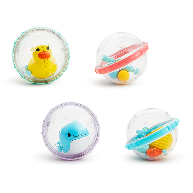 Munchkin Bath Float and Play Bubble Balls 2Pk
