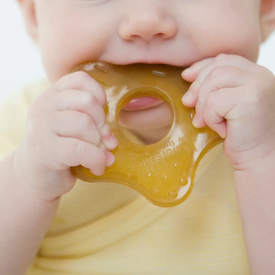Natural Rubber Starfish Teething Toy