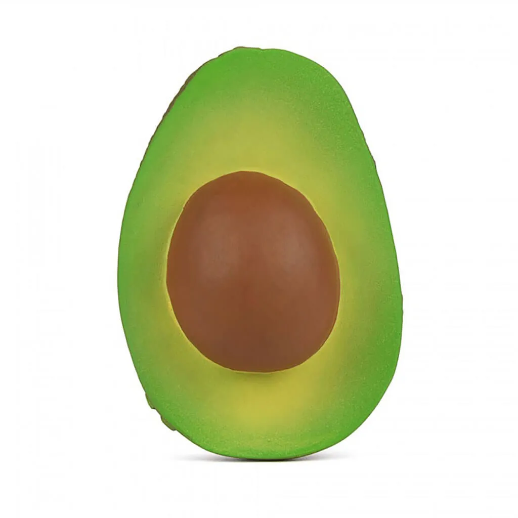 Natural Rubber Teether Arnold The Avocado