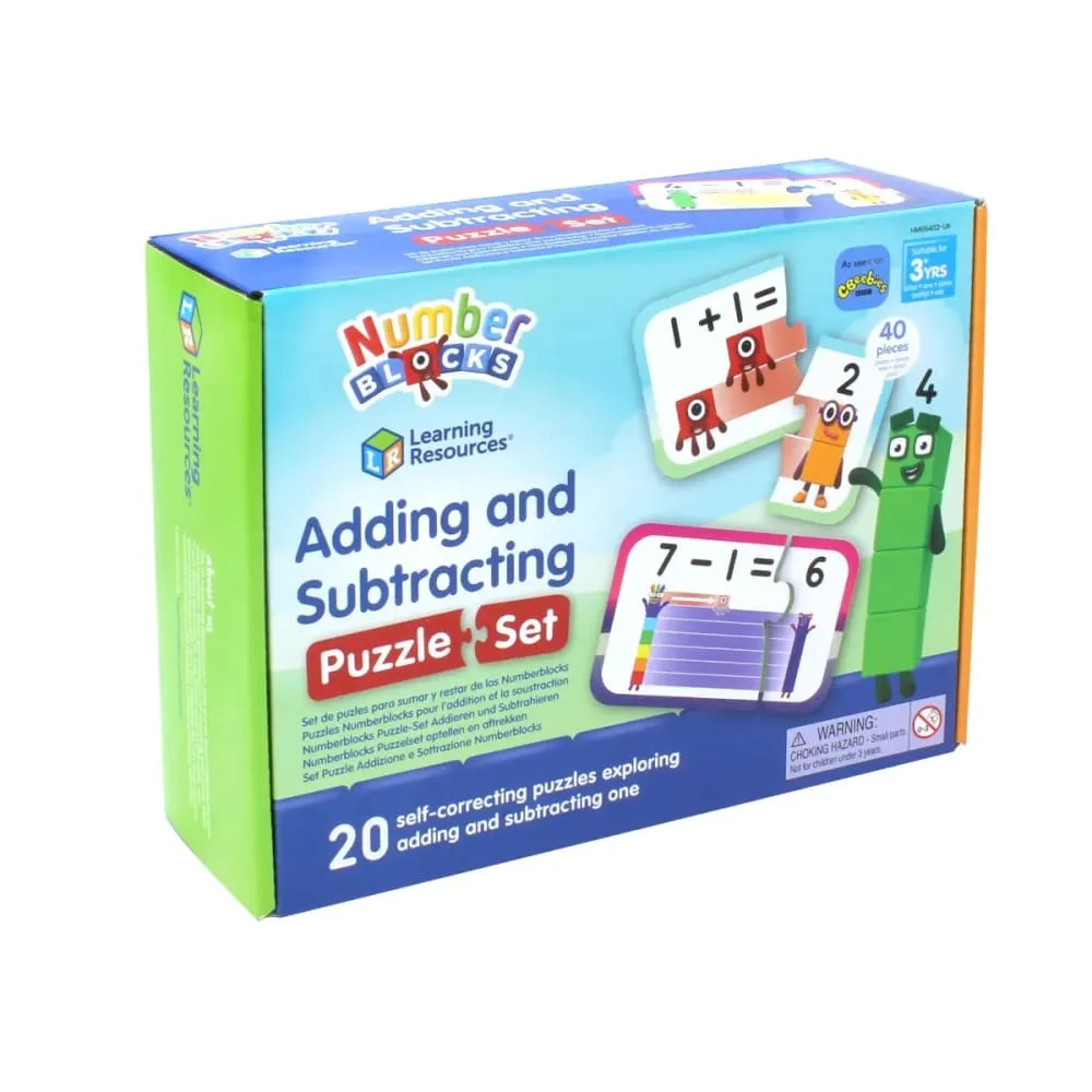 Numberblocks® Adding and Subtracting Puzzle Set