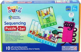 Numberblocks Sequencing Puzzle by Learning Resources - Ages 3 Years 